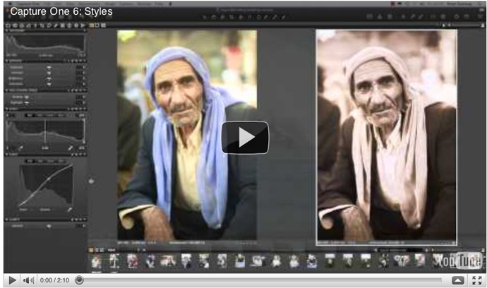 capture one styles educational